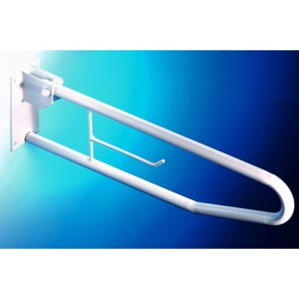 Μπράτσο ανάκλησης με χαρτοθήκη λευκή με ηλεκτροστατική βαφή Α.Μ.Ε.Α.