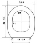 Κάλυμμα Λεκάνης Europa 45 x 35 - Image 2